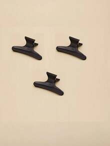 1/3/6/12pcs Black And White Hair Salon Sectioning Clips Stylish Butterfly Clip Perm Highlight Hair Clips - Black Fashion Accessory For Women Fall Winter Claw Clip Hair Accessories For Women For Vacation Outfits Woman Elegant Hair Clutch - Black and White - View 14