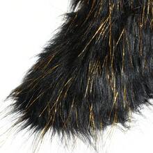 Botas de nieve de lujo para mujer - Gruesas y cálidas con forro de piel sintética en estilo de media pantorrilla