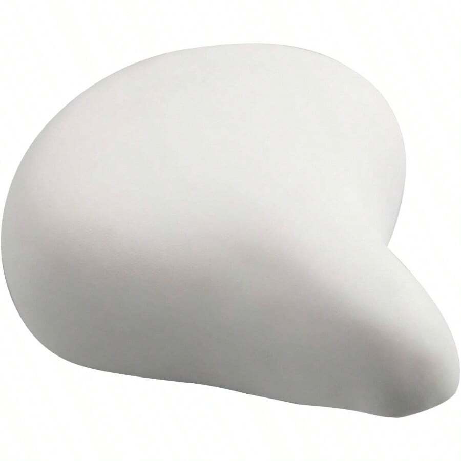 Girls Boys Waterproof Wide Soft Bike Cushion Absorbing Fit 12 14 16 18 20 Or 20 22 24 26 Inch Mountain Road Bike - White + M (For 20-26" Bike) - View 1