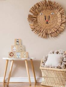 6 件套儿童房装饰，适合男孩和女孩，儿童房装饰水彩架子装饰，适用于卧室游戏室礼物（动物） - 彩色 - 查看 4