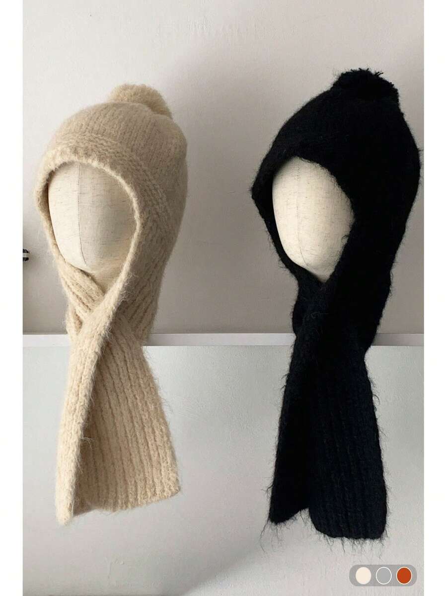 Women Beanie Hat - Multicolor - View 1