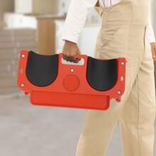 Kangten Rolling Knee Pads Platform W/ Wheeled Workers' Wheels Knee Pad Floor Tiles Tools LYNICESHOP Rolling Knee Creeper, 20.08" X5.51" Flooring Knee Pads With Full 360 Degree Turn Casters And Tool Tray, Multifunctional Garage Rolling Knee Creeper Pads For Home Workshop Auto Repairing A Nice Gift - 黑色和紅色 - 查看 10