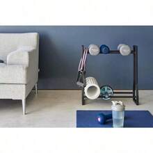 1964 TOWER Dumbbell Rk blk Steel Silicone 52 x 17 x 54.3 cm