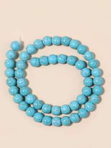 Cuentas de piedras naturales, cuentas sueltas de obsidiana, jade birmano, ojo de tigre, redondas y lisas, piedras preciosas de curación de energía para hacer joyas, pulseras y collares DIY