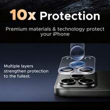UGREEN Camera Lens Protector Tempered Glass Metal Cover Compatible With IPhone 17 Air Pro Max