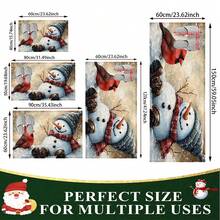 1 pezzo Tappetino antiscivolo per il bagno con motivo di luci di Natale e regali, realizzato in materiale simil-cachemire, con decorazione in pelliccia, adatto per bagni, ingressi, cucine e altre occasioni, lavabile in lavatrice, decorazione natalizia, può essere regalato - Multicolore - Visualizzare 3