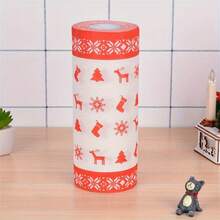 1 rolă de prosoape de hârtie de bucătărie de Crăciun, lavete și cârpe de curățare de unică folosință, îngroșate, cu 3 straturi, cu dublă utilizare, umede și uscate, absorbante, rezistente la ulei, lavabile, reutilizabile, pentru spălatul vaselor, acasă, articole pentru petreceri de sărbători, instrumente de curățenie pentru uz casnic, cadou perfect pentru Crăciun, Ziua Recunoștinței, Anul Nou, decorațiuni interioare, articole esențiale pentru bucătărie, stiluri aleatorii, festive, lavetă leneșă, role de hârtie, vrac