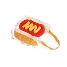 YARNOW Disfraz Divertido y Cálido De Perro Hot Dog para Mascotas Ropa Acogedora para Perros y Gatos S para Fiestas y Ocasiones Especiales - coloresvariados - Ver 2