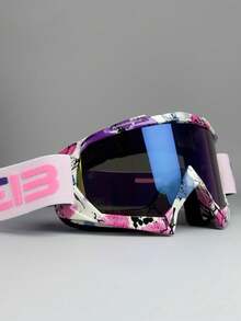 1 Peça Óculos de Esqui Outdoor à Prova de Vento, Óculos de Neve MOTO, Óculos de Ciclismo Outdoor, Óculos de Esqui à Prova de Vento