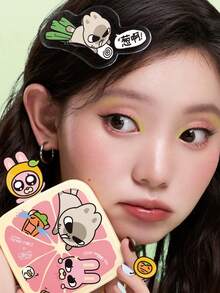 Little Ondine طقم مكياج متعدد الألوان 01 برتقالي، شديد الصبغة، مسحوق ناعم. للعيون والخدود والتبريز. يخلق مظهرًا حلوًا ونشيطًا. مقاوم للاستمرار، طقم مكياج شامل. هدية مثالية! 12 جرام / 0.42 أونصة