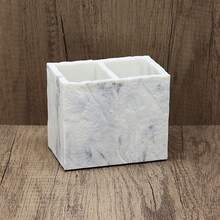 Premium Marble-Look Bathroom Accessories Set, Including Shampoo, Body Wash, Soap Dispenser, Toothbrush Holder, Soap Dish, Tumbler, Freely Combinable For Various Scenarios