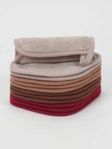 1414 Reusable Makeup Remover Pads, 4/8/12pcs, Machine Washable Cleansing Tool, Suitable For Face Washing, Makeup Removal, All Skin Types - Multicolor - View 23