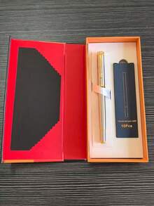 [Customization] Offer 1pc High Quality Customized Ballpoint Pen, With 1pc Gift Box Pocket Clip - Smooth Writing, Refillable Midi, Elegant Gift Box, 5pcs Extra Refills, Personalized Business Gift - Unique, Thoughtful For Colleagues, Friends, Family, Christmas, Father's Day, Thanksgiving, Back To School, For For University, High School Senior High School Students, College Students, University Students, Freshman, Sophomore, Underclassmen, Season Picks, Office & School Supplies, Customized Ballpoint Pens,Office Decor - Multicolor - View 111