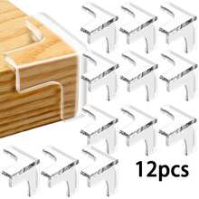 2/6/12/18/24pcs Silicone Proofing Corner Protector Clear Corner Guards, Corner Protectors Proof Corners And Edges Protector, Clear Table Corner Protectors For Safety - Clear - View 10