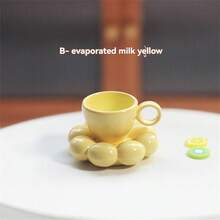 2 chiếc cốc mini, cốc cà phê mini & đĩa lót, phụ kiện nhà búp bê cảnh thu nhỏ, cốc cà phê mini hình dạng sáng tạo, mô hình đồ chơi trang trí hoa, cốc cà phê Macaron thời trang Nordic INS, cốc cà phê gốm sứ hoa hướng dương & đĩa lót, & quà tặng sinh nhật năm mới - Nhiều màu - Xem 19