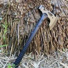 Hunting Outdoor Axe, Camping Axe, Hiking Machete With Bottle Opener, Multi-Size Hex Wrench And Sheath, Adventure Axe Hammer With Spikes, Suitable For Hiking, Trekking And Camping Tactical Accessories, Men's Doomsday Gear Gifts