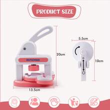 DIY Kids Button Maker For Fridge Magnets And Badges (Pink) - Pink - View 6