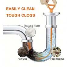 3/2/1件套排水管清洁工具，毛发排水管清洁器，淋浴排水管清洁器，水槽排水管清洁器，排水管毛发去除器，水槽排水管清洁器，排水管毛发去除器，管道清洁器，排水管清洁棒，盘管排水管清洁器