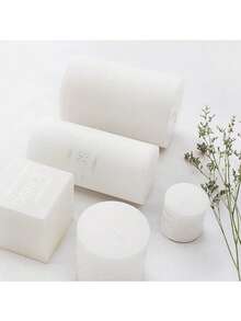 1/2/12 قطعة شمعة أسطوانية كبيرة بطراز أوروبي بسيط، بدون رائحة، لا تصدر دخان ولا تهيج، مناسبة لإضاءة الطوارئ المنزلية، مناسبة لمناسبات الكنيسة والصلاة والاعتراف، للاستخدام المنزلي اليومي، حاملات الشموع، الشموع المعطرة وحاملاتها، كتل الزينة، شموع خاصة، شموع زخرفية، هدايا للنساء