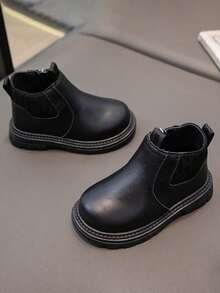 1 双儿童/幼儿女孩靴子，防滑秋冬款