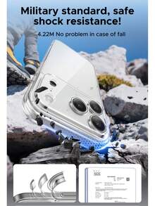 UGREEN 手机壳 水晶透明原装保护壳 适用于 17 Air Pro Max