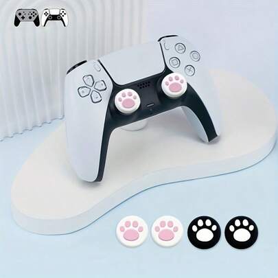 Switch2, Custodia in silicone a forma di artiglio di gatto per joystick, antiscivolo e confortevole, colorata e luminosa, controllo preciso, antipolvere e resistente all'usura, per soddisfare i requisiti di antipolvere e antiscivolo del joystick originale. Migliora l'esperienza di gioco - adatto per joystick e pulsanti