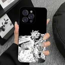 Funda de Teléfono Anime G-Gachiakuta Compatible con  16,15,14,13,12,11 Plus,Pro Max,XS,X,XR,SE,Mini,8,7, Funda Negra de Silicona Suave, Funda Compatible con  17, Funda  17 Pro, Funda  17 Pro Max - z2 - Ver 6