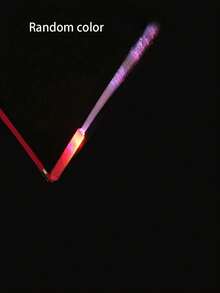 16支/4支装发光光纤棒，LED灯棒，发光派对用品，光纤棒，LED闪光棒，适用于派对、婚礼、新年派对、复活节、春夏派对、圣诞节、感恩节、万圣节及其他场合 - 彩色 - 查看 10