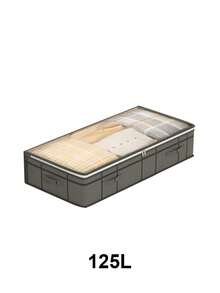 1PC Under Bed Clothing Storage Bag, Quilt Storage Box, Bedroom Storage, Visible Window Storage Box With Handle, Waterproof And Moisture-Proof, Suitable For Storing Blankets And Idle Items At Home,Large Capacity Dust-Proof Storage Bag - Multicolor - View 11