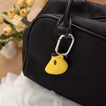 Cute Cartoon Banana & Apple AirTag Anti-Lost Protective Case Compatible With Apple AirTag, 3D Silicone Protective Case Compatible With Airtag, Apple Protective Case, Tracker Protective Case, Keychain Anti-Lost Gadget - Multicolor - View 8