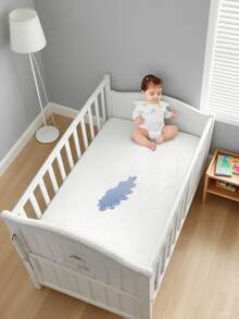 Baby Waterproof Mattress Protector Cover, Soft & Breathable Washable Crib Fitted Sheet, Infant Mattress Pad Cover - Multicolor - View 11