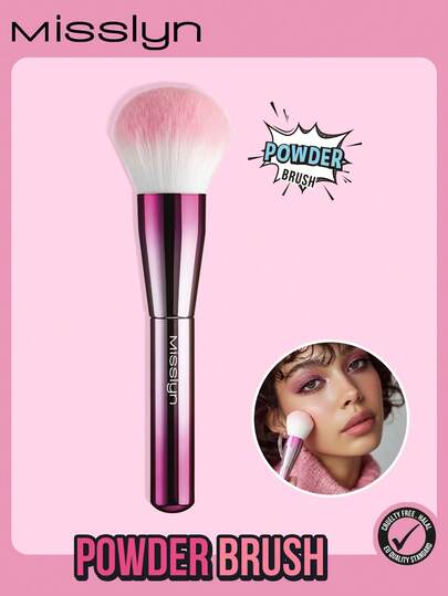  MISSLYN 化妆刷，持久显色，轻松精准上妆，包括轮廓刷、腮红刷、散粉刷、粉底刷、粉底液刷，采用优质合成刷毛，质地柔软顺滑，适用于修容、散粉、粉底、腮红等多种用途。赠品