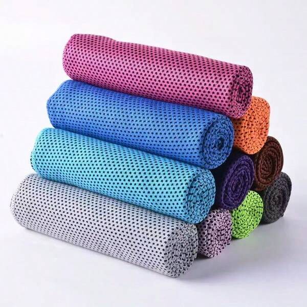 1pc Multifunctional Quick-Dry Fitness Towel, Gym Equipment Sweat Absorbent Mat, Workout Sweat Towel
