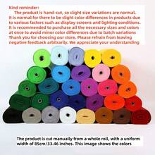 Set da 4 pezzi in tessuto di feltro con larghezza di 85cm/33,46 pollici, adatto per artigianato fai-da-te come bambole, cartelli promozionali, borse e vari altri articoli fatti a mano