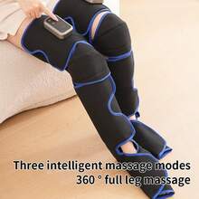 1PC Wireless Charging Full Leg Massager With Heating And Vibration - 4 Modes, Large Screen Display, Soft Fabric, Breathable Design, Suitable For Calves, Thighs, Knees, Ankles And Soles - Perfect Gift For Both Men And Women, Muscle Recovery Tool | Stylish And Modern Massager | Soft And Breathable Fabric, Mother's Day Gift, Father's Day Gift, Gift For Mom On Mother's Day