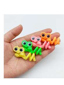 2pcs/4pcs/6pcs/8pcs Big Eye Bead Pencil Caps, Cute Design Soft Tip Student Pencil Small Gifts, Random Assortment