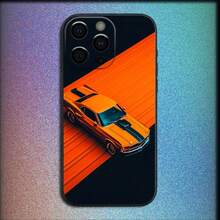 Funda de teléfono compatible con S M-Mustang, compatible con iPhone 16, 15, 14, 13, 12, 11, Pro, X, XS, Max, XR, Plus, Mini, de color negro suave, compatible con el caso del 17 Pro, el caso del 17 Pro Max y el caso del 17 - z7 - Ver 4