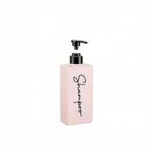 3pcs 400ml Shampoo, Conditioner And Body Wash Refillable Bottles With 3 Waterproof Labels