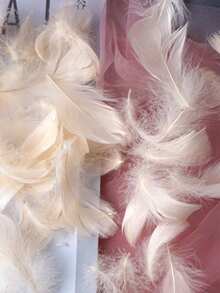 Colorful Feathers For DIYCrafting, Soft Native FeathersAccessories For PartyDecorations,FeatherMask,Windbell AndEarrings(100PCS)