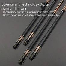 JIAN YING Taco de billar profesional estilo americano JY, taco de 9 bolas, agarre de lino, resistente al sudor y al deslizamiento, 1 pieza de taco de billar profesional, construcción de madera de arce, punta de 12.5 mm, peso 18-20 onzas, golpe preciso, longitud 148 cm/58 pulgadas, incluye 1 taco, protector de punta de taco, 1 funda de taco, 1 extensión, 1 guante, 1 paño de taco, opción ideal para entusiastas del billar