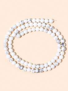 Cuentas de piedras naturales, cuentas sueltas de obsidiana, jade birmano, ojo de tigre, redondas y lisas, piedras preciosas de curación de energía para hacer joyas, pulseras y collares DIY