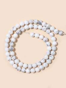 Cuentas de piedras naturales, cuentas sueltas de obsidiana, jade birmano, ojo de tigre, redondas y lisas, piedras preciosas de curación de energía para hacer joyas, pulseras y collares DIY