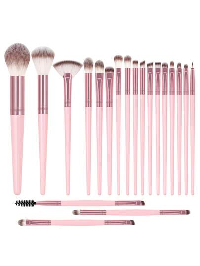 MAANGE 3/20/21/22/30/42件組化妝刷套組，包含專業化妝刷、配件、腮紅刷、蜜粉刷、眼影刷、修容刷，適合女性與女孩的旅行化妝刷禮品套組