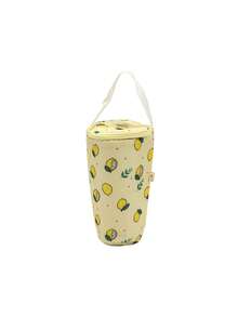 1 pieza Tapa de taza para té con leche, portátil aislada para mantener la frescura, bolsa de taza portátil para oficina, para estudiantes de té con leche - Multicolor - Ver 13