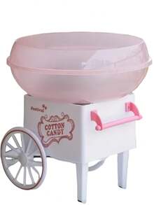 SCISHARE 500W Retro Cotton Candy Maker, Comes With Cotton Candy Sticks And Sugar Scoop, Easy To Use And Clean, Perfect Home Appliance For Kids Parties, Halloween, Christmas, Birthdays, Family Entertainment (Cotton Candy Maker) - EU F Type Plug(220-240V) - View 12