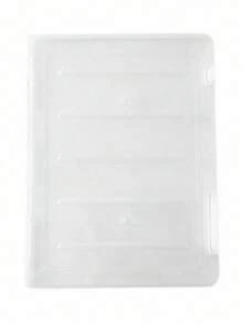 1pc File Box, A4 Plastic PP File Box For School Students Multi-Layer Portable Double-Layer Data File, Subject Classification Bill, Work, Exam, Waterproof Contract Storage Box,Back To School Student Supplies,School Supplies