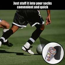 1 Pair Mini Football Cleats, Unisex, Thick, Lightweight, Compact, Calf-Fitting, Comfortable - Suitable For All Seasons