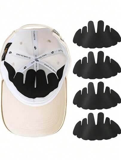 5/10 absorventes | Faixa de suor para boné de beisebol, boné esportivo, chapéu de aba larga, faixa de suor para capacete de ao ar livre