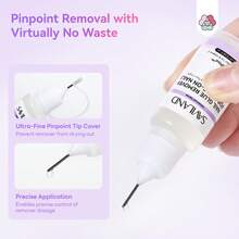 SAVILAND Advanced Nail Glue Remover For Press On Nails: Gentle Nail Remover Pinpoint Press On Nail Remover Easy Removal Fake Nail Remover For Nail Tips DIY Home 20 Ml - 20ml - 查看 3