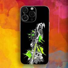 Funda de teléfono Anime G-Gachiakutas compatible con  16, se4, 15, 14, 13, 12, 11 Plus, Pro, Max, XR, XS, X, Plus, SE, Mini, funda transparente suave, compatible con funda de  17, funda de  17 Pro, funda de  17 Pro Max - z6 - Ver 4